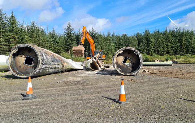 wind turbine decommissioning