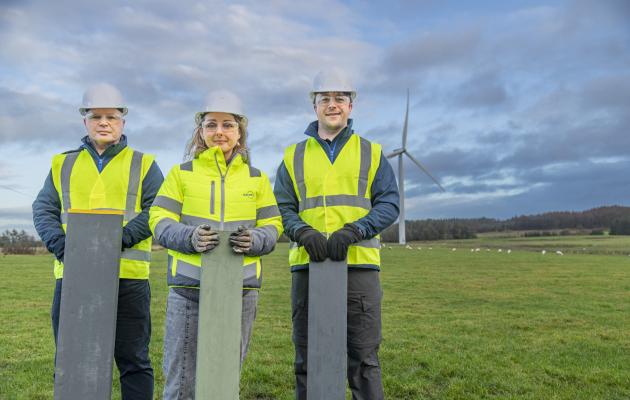 The ReBlade team with BladeBoard